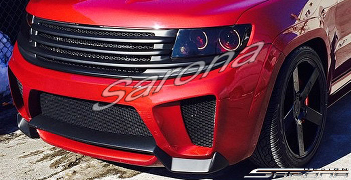 Custom Jeep Grand Cherokee  SUV/SAV/Crossover Front Bumper (2011 - 2013) - $890.00 (Part #JP-008-FB)